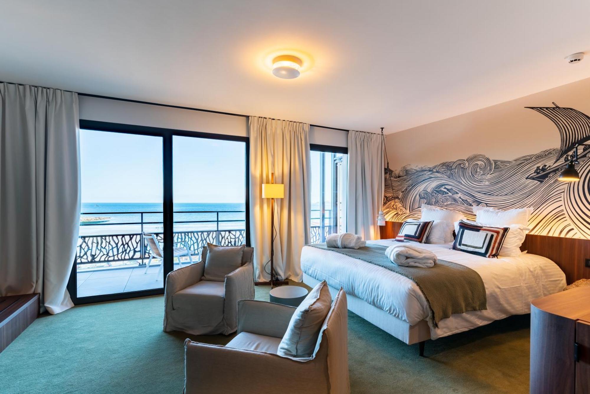 Hotel Roz Marine Thalasso Resort Perros-Guirec Eksteriør billede